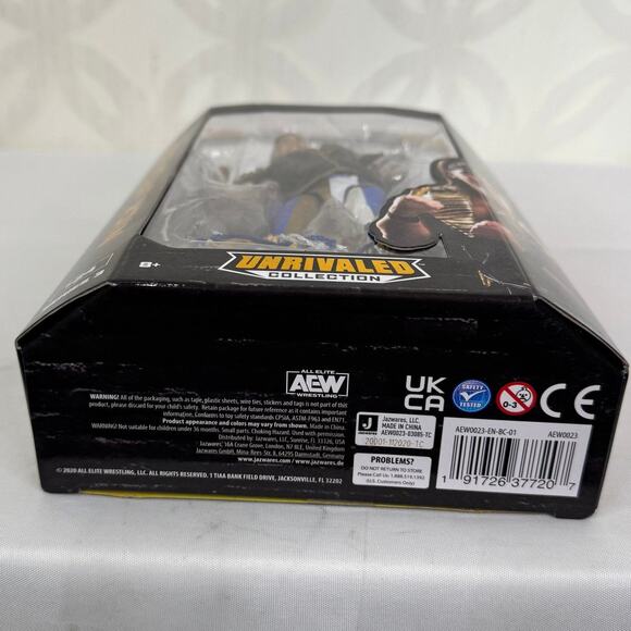 AEW Unrivaled Series 3 #24 Young Bucks Nick Jackson 6" Wrestling Figure 2020 - Picture 7 of 7